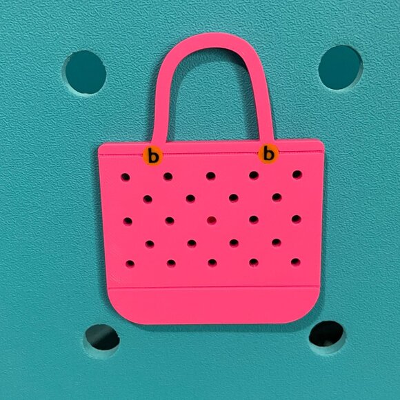 Set of 3 Beachy Themed Bogg Charm Set-Glitzy Girl Bogg Charms - Picture 4 of 4